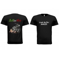 BellissiMoto "Look better NAKED" T-Shirt BellissiMoto "Look better NAKED" T-Shirt